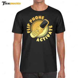 Omgitswicks Flip Phone Activate Shirt